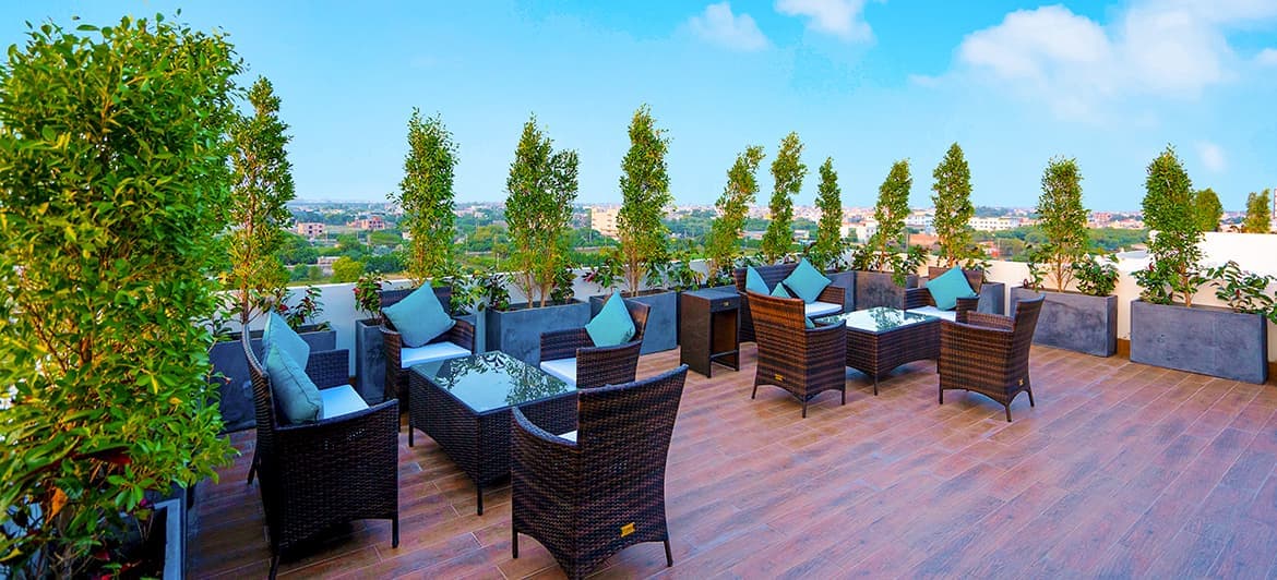 Rooftop Sitting Area